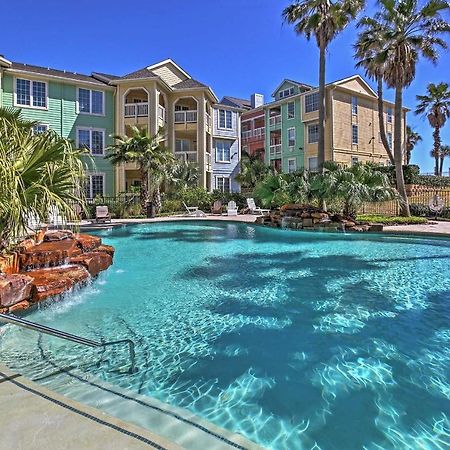 Colorful Galveston Retreat Steps From Beach And Pool Exterior photo